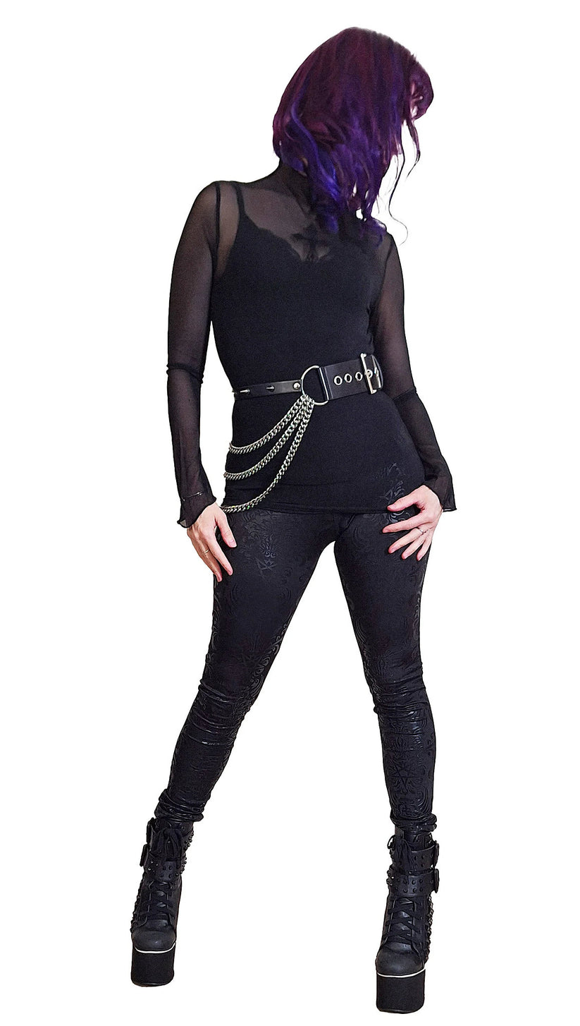 Necessary Evil Belt Nyx Asymmetric Chain UK 8-18 - QHA UK