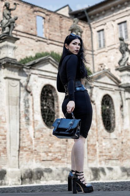 Necessary Evil Gothic Midi Dress Nyx UK 8-18 - QHA UK