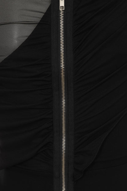 Necessary Evil Mini Dress Venus Wrapped Mesh UK 8-16 - QHA UK