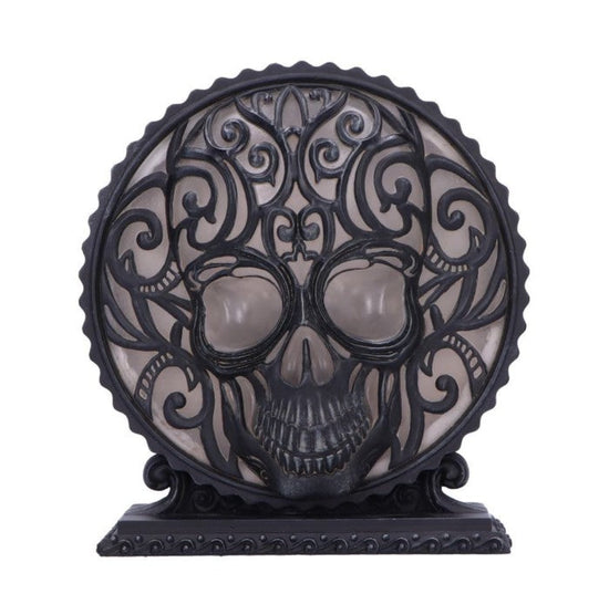 Nemesis Now Gothic Table Lamp Death's Embrace Skull (20.2cm) - QHA UK