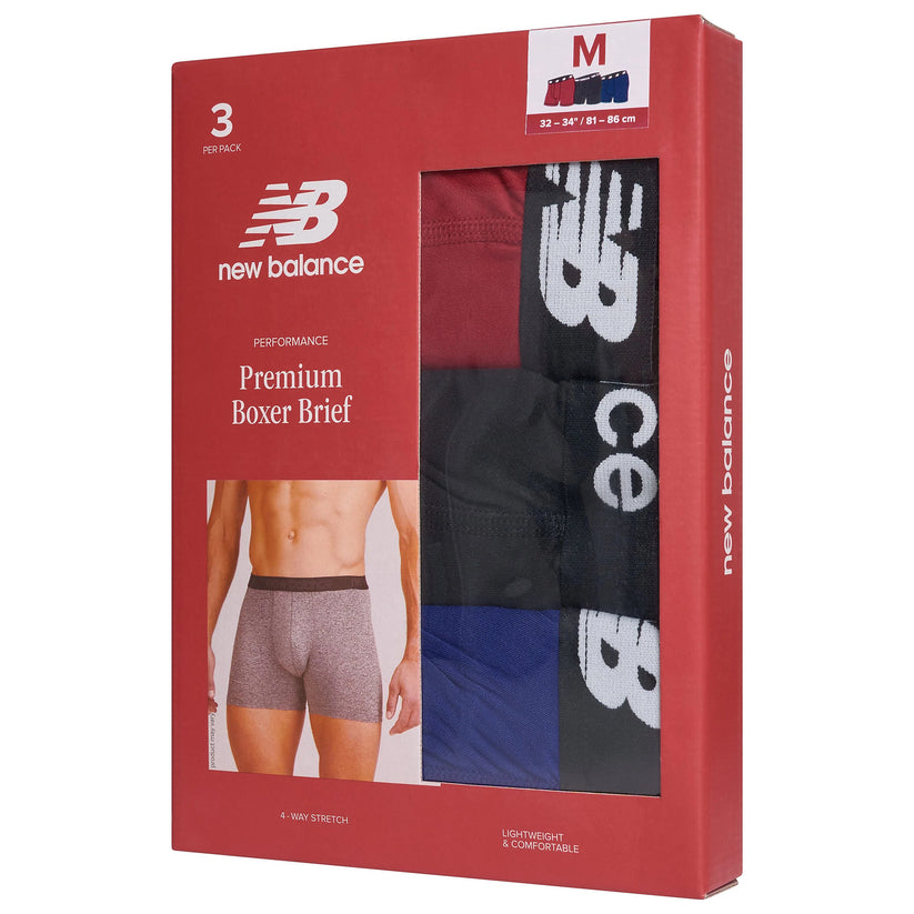 New Balance Men's Premium Boxer Briefs 3, 6, 9 & 12 Pack | QHA UK - QHA UK