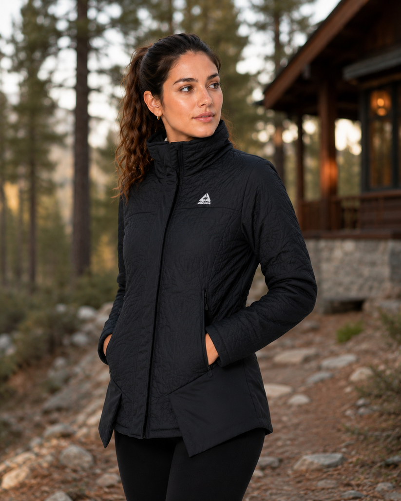 Nike ACG Womens Thermal 2 Layer Jacket Black Size M New 883212451866 / - QHA UK