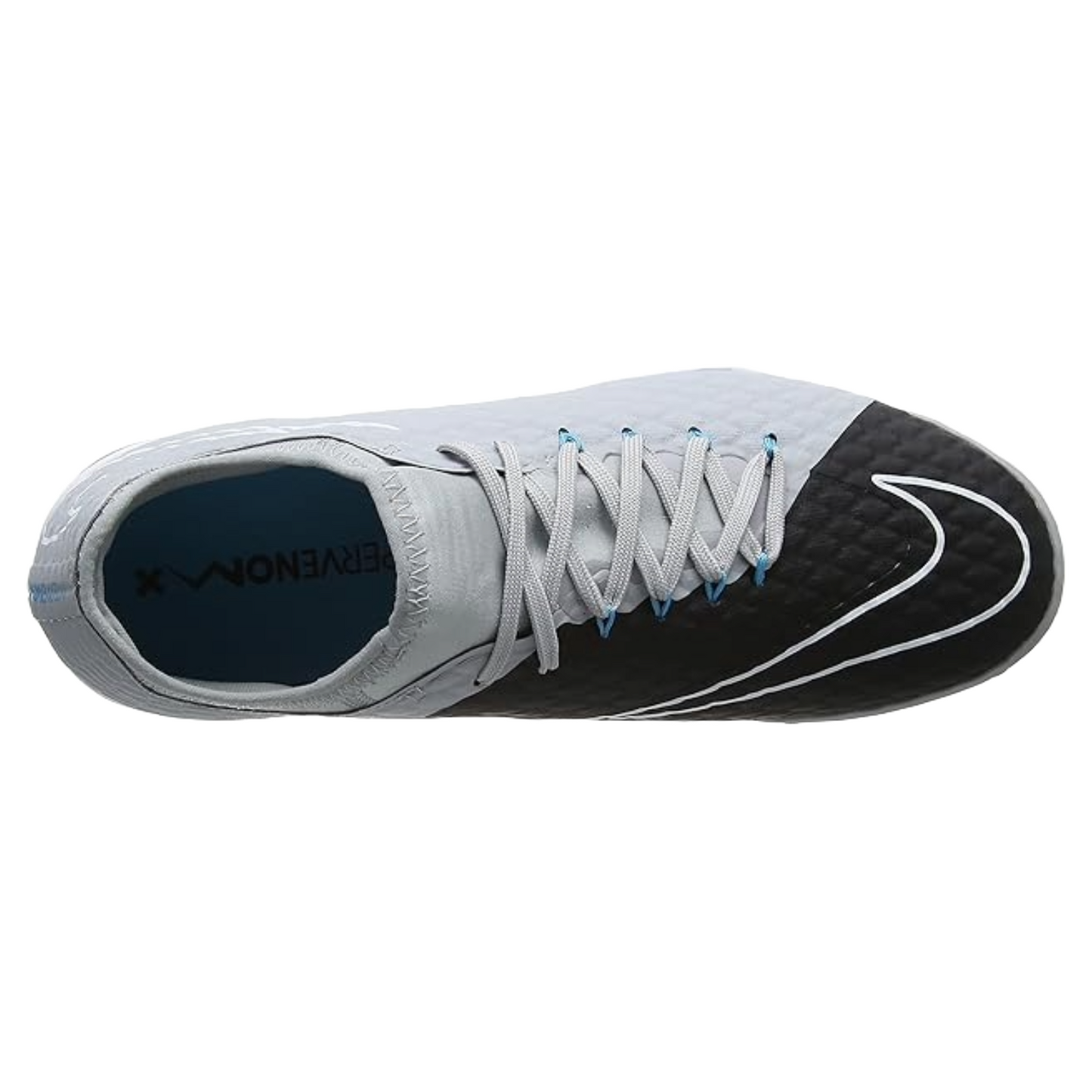 Nike Mens HypervenomX Finale II IC Indoor Football Boots Grey Blue 852 - QHA UK