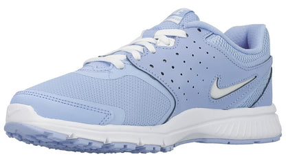 Nike Revolution EU Womens Running Trainers Blue White Crimson 706582-4 - QHA UK