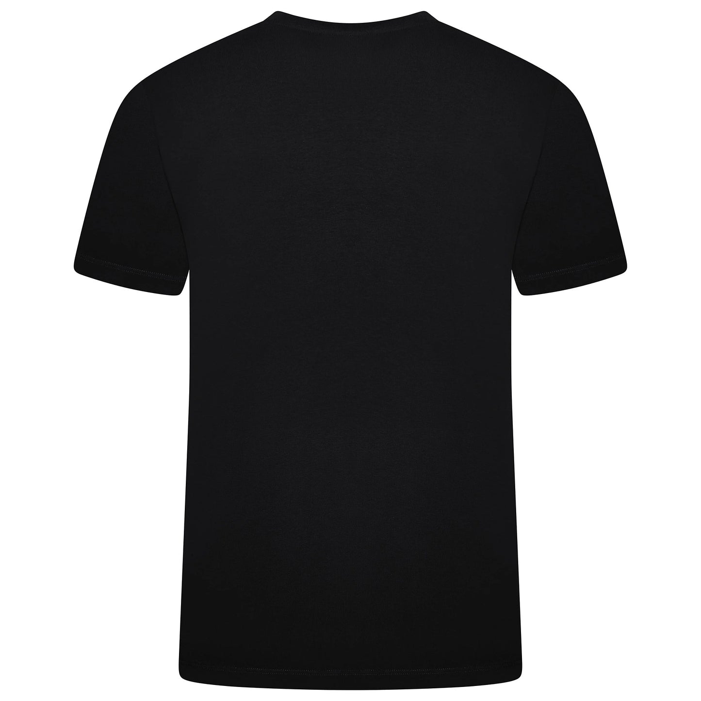 Ochnik Mens Stretch Cotton T-Shirt Crew Neck Logo Tee Regular Fit S-4X - Collar Detail - QHA UK