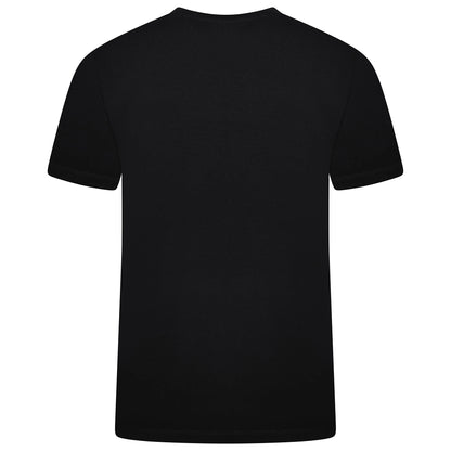 Ochnik Mens Stretch Cotton T-Shirt Crew Neck Logo Tee Regular Fit S-4X - Collar Detail - QHA UK