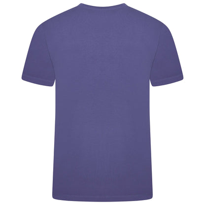 Ochnik Mens Stretch Cotton T-Shirt Crew Neck Logo Tee Regular Fit S-4X - Collar Detail - QHA UK