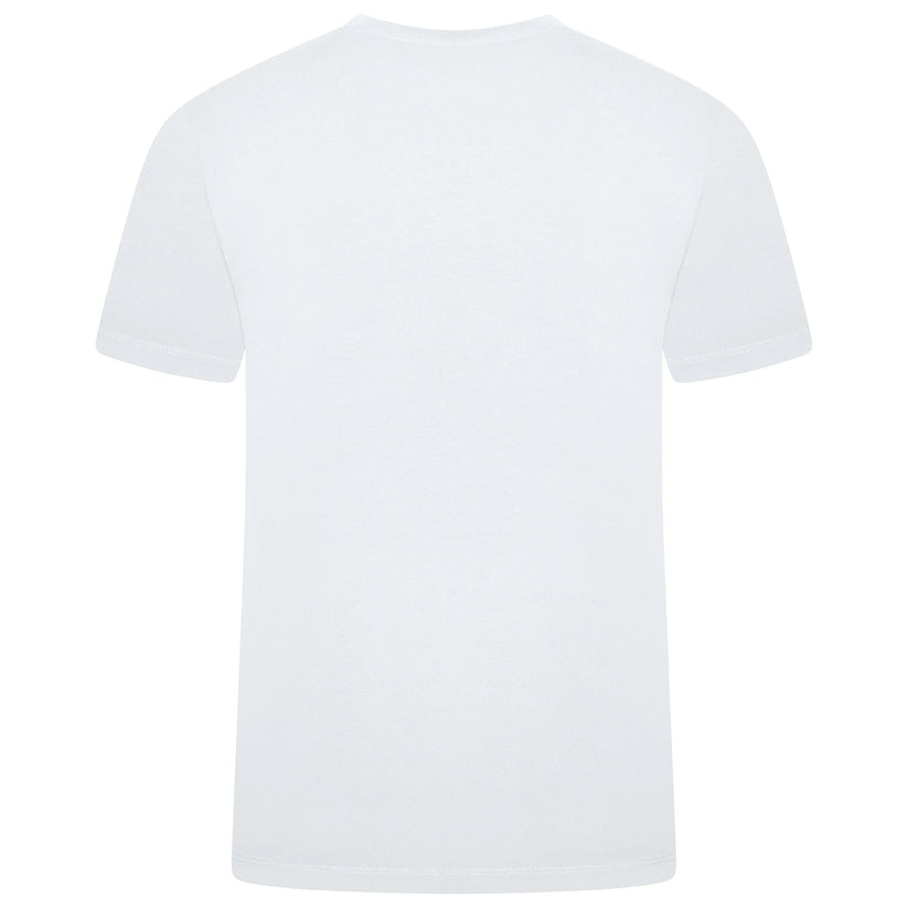 Ochnik Mens Stretch Cotton T-Shirt Crew Neck Logo Tee Regular Fit S-4X - Collar Detail - QHA UK