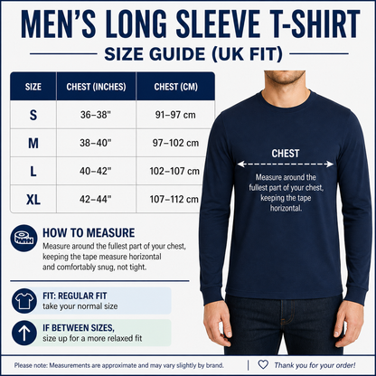 ONE Mens Waffle Knit Long Sleeve T-Shirt Cotton Crew Neck Casual Top | - Collar Detail - QHA UK