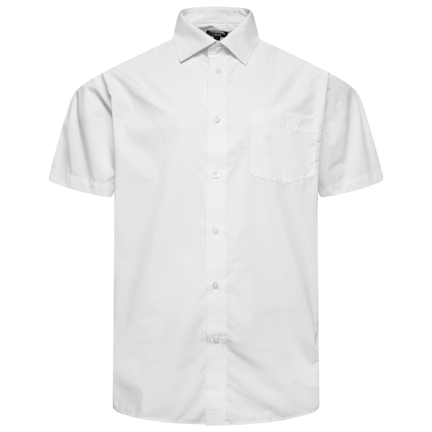 ORN Manchester Mens Short Sleeve Formal Work Shirt Office Regular Fit - Sleeve Detail - QHA UK