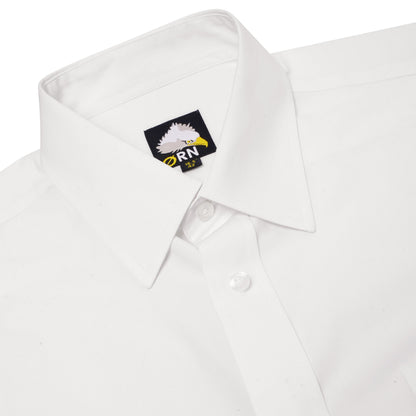 ORN Manchester Mens Short Sleeve Formal Work Shirt Office Regular Fit - Sleeve Detail - QHA UK
