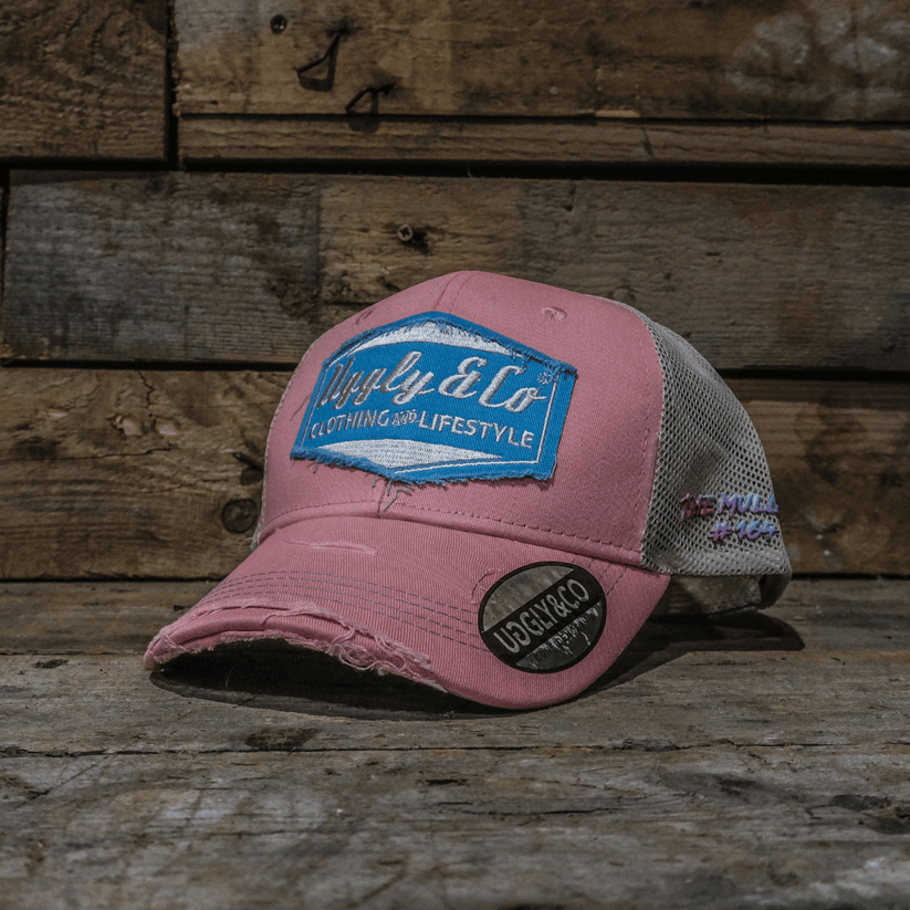 Pastel Pink & Blue Diamond Cap - QHA UK