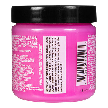 Manic Panic Semi-Permanent Hair Dye Pastel Pink Cotton Candy 118ml - QHA UK