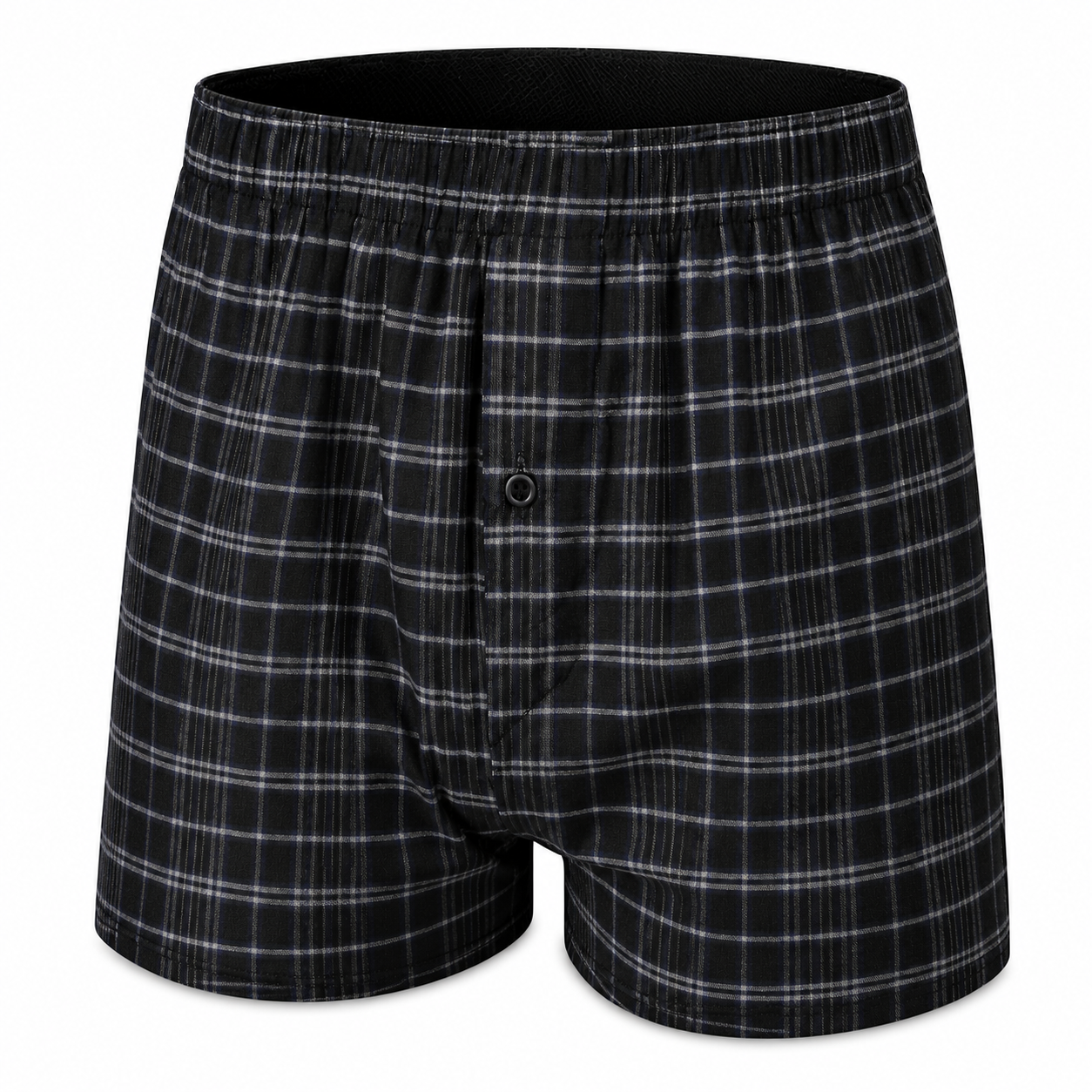 Payden Mens 3 Pack Check Boxer Shorts Cotton Rich Underwear S-2XL - QHA UK
