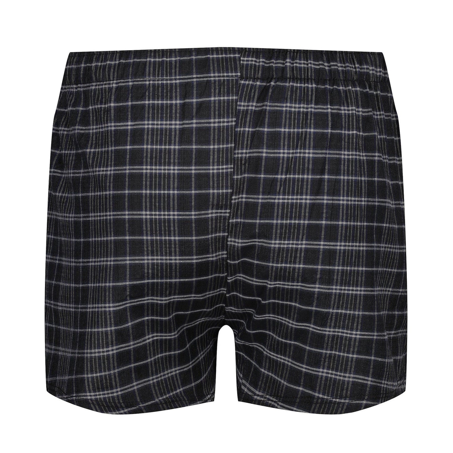 Payden Mens 3 Pack Check Boxer Shorts Cotton Rich Underwear S-2XL - QHA UK