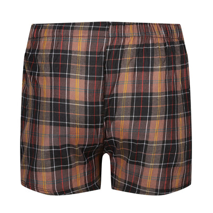 Payden Mens 3 Pack Check Boxer Shorts Cotton Rich Underwear S-2XL - QHA UK