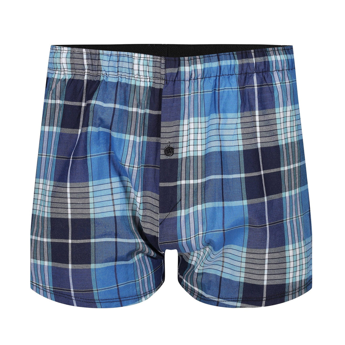 Payden Mens 3 Pack Check Boxer Shorts Cotton Rich Underwear S-2XL - QHA UK