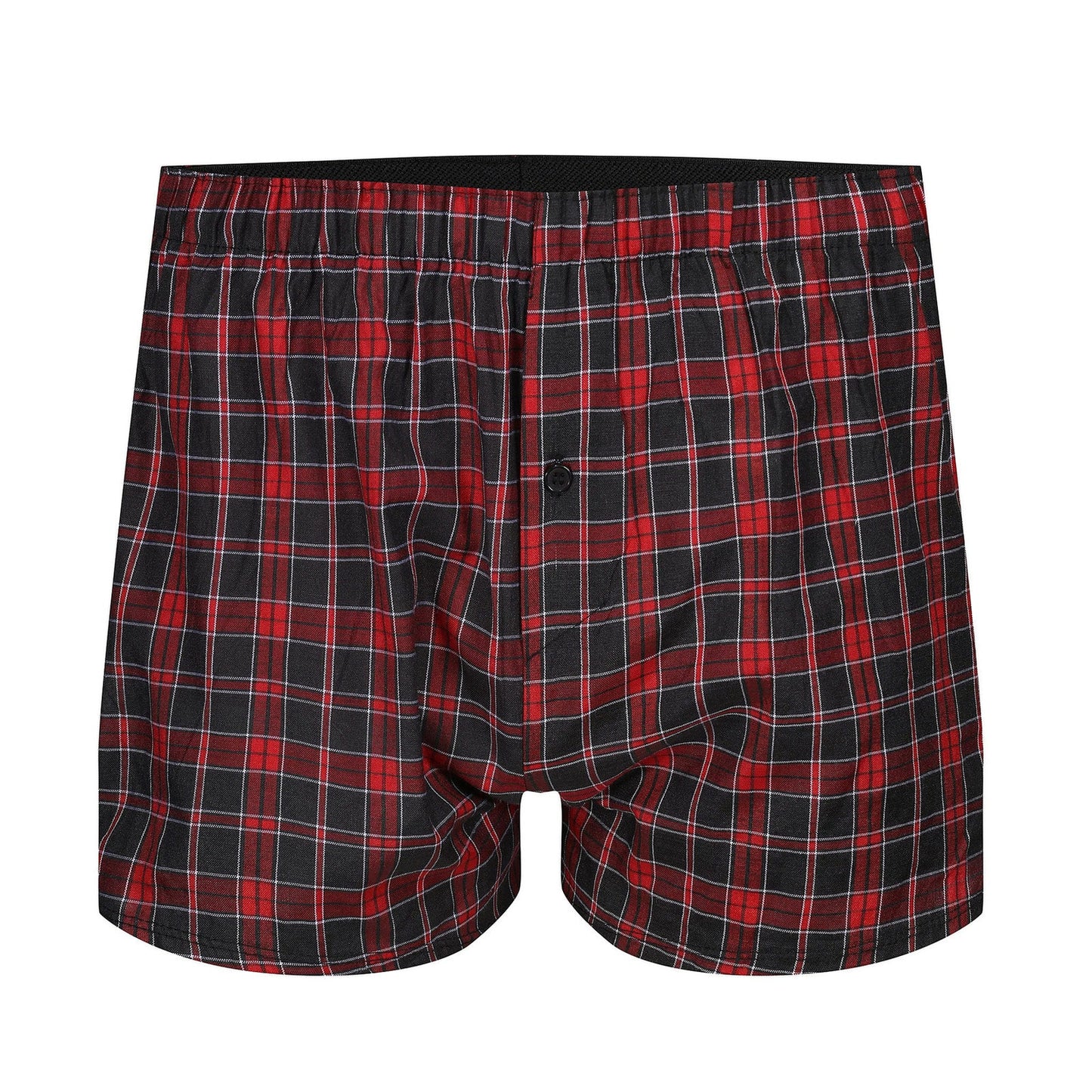 Payden Mens 3 Pack Check Boxer Shorts Cotton Rich Underwear S-2XL - QHA UK