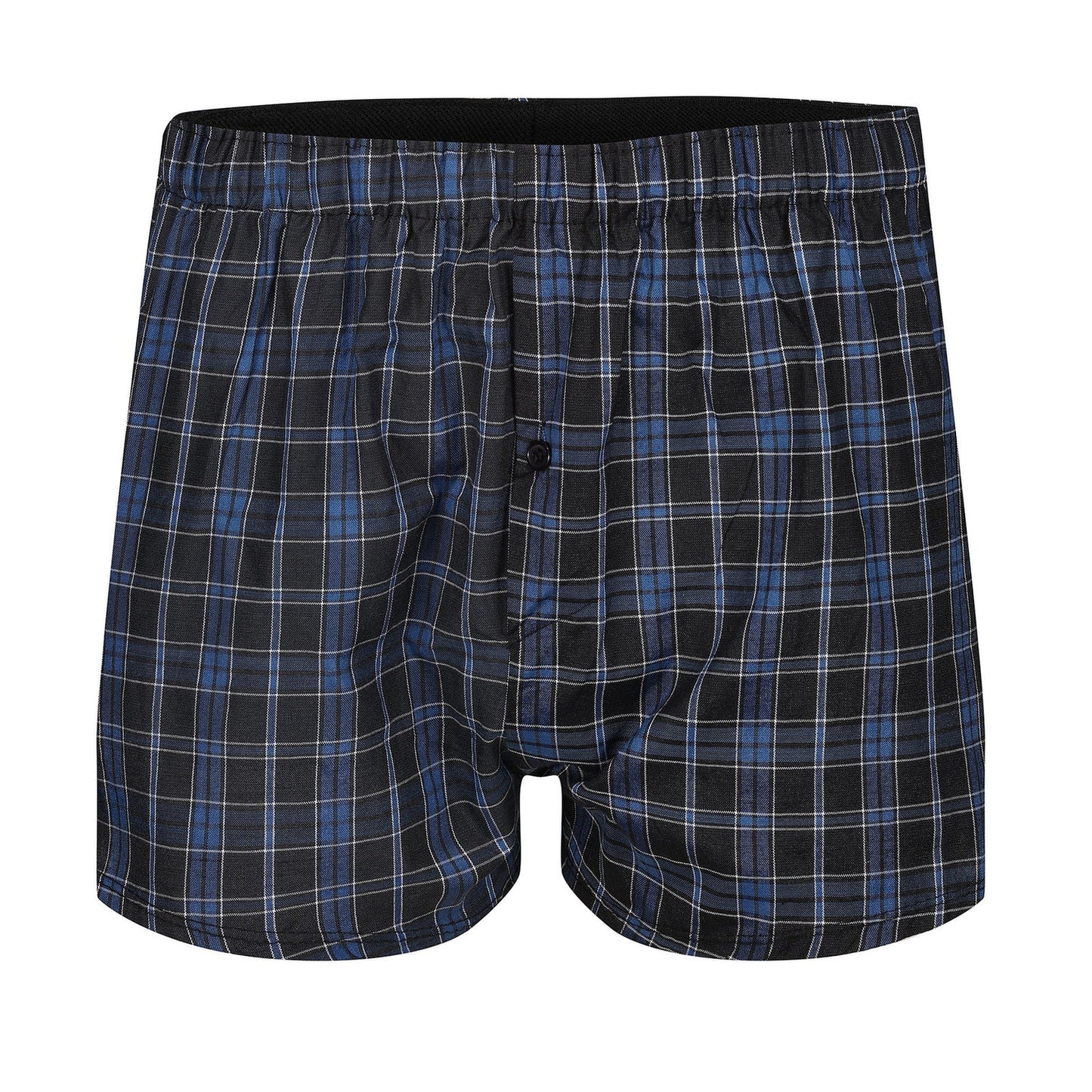 Payden Mens 3 Pack Check Boxer Shorts Cotton Rich Underwear S-2XL - QHA UK