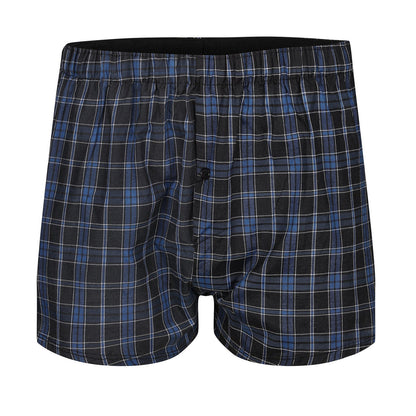 Payden Mens 3 Pack Check Boxer Shorts Cotton Rich Underwear S-2XL - QHA UK