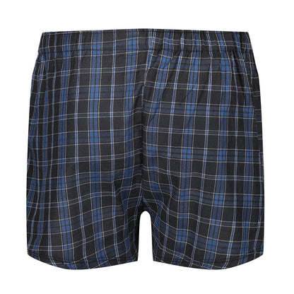 Payden Mens 3 Pack Check Boxer Shorts Cotton Rich Underwear S-2XL - QHA UK