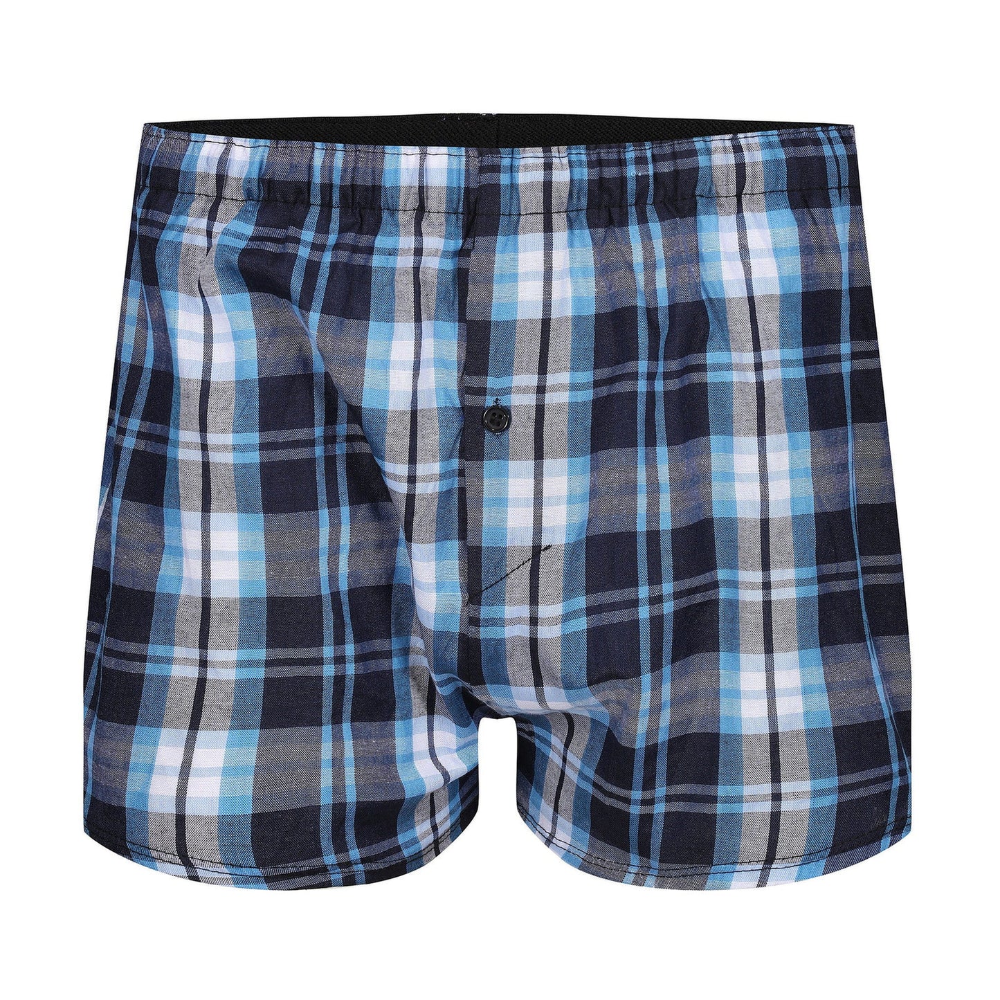 Payden Mens 3 Pack Check Boxer Shorts Cotton Rich Underwear S-2XL - QHA UK