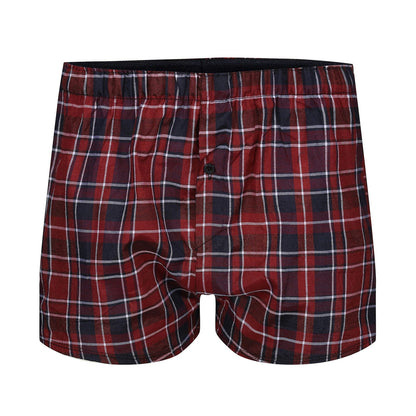 Payden Mens 3 Pack Check Boxer Shorts Cotton Rich Underwear S-2XL - QHA UK