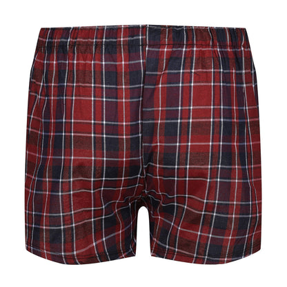 Payden Mens 3 Pack Check Boxer Shorts Cotton Rich Underwear S-2XL - QHA UK