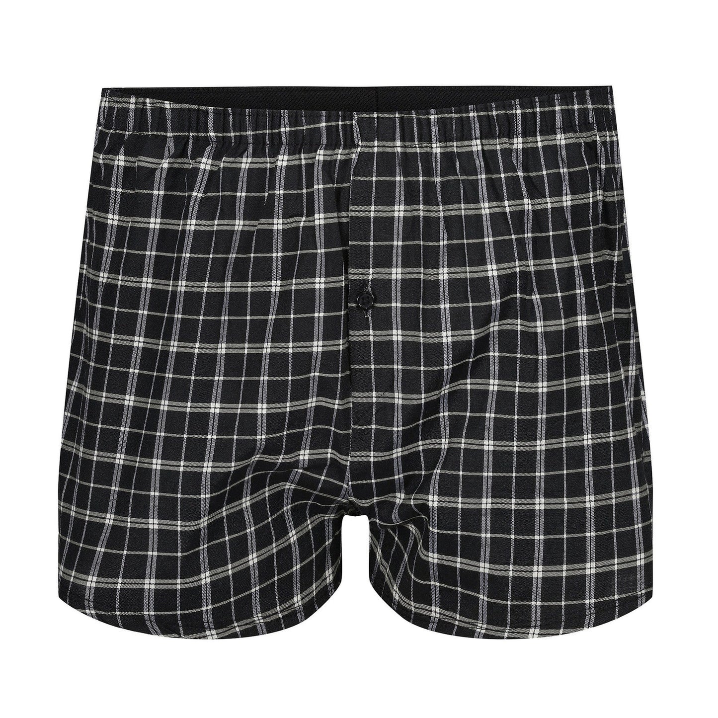 Payden Mens 3 Pack Check Boxer Shorts Cotton Rich Underwear S-2XL - QHA UK