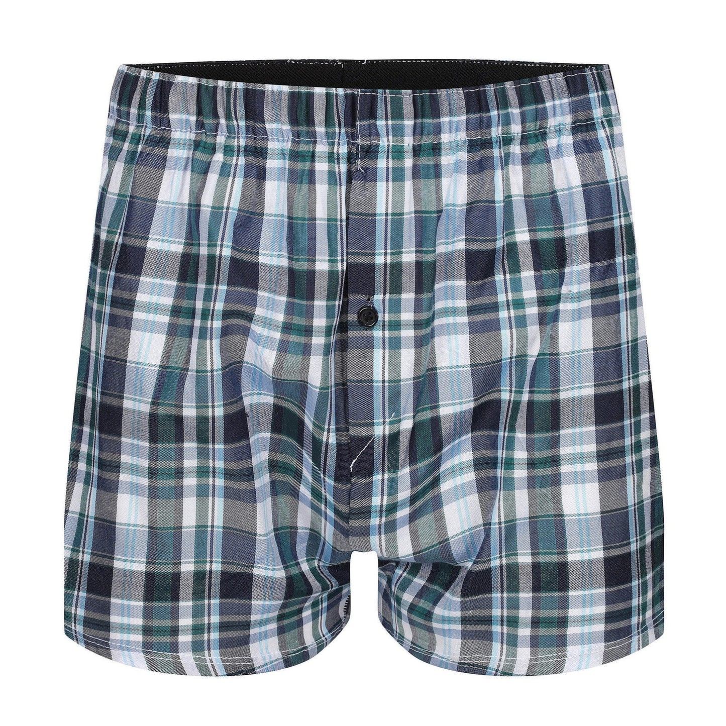 Payden Mens 3 Pack Check Boxer Shorts Cotton Rich Underwear S-2XL - QHA UK