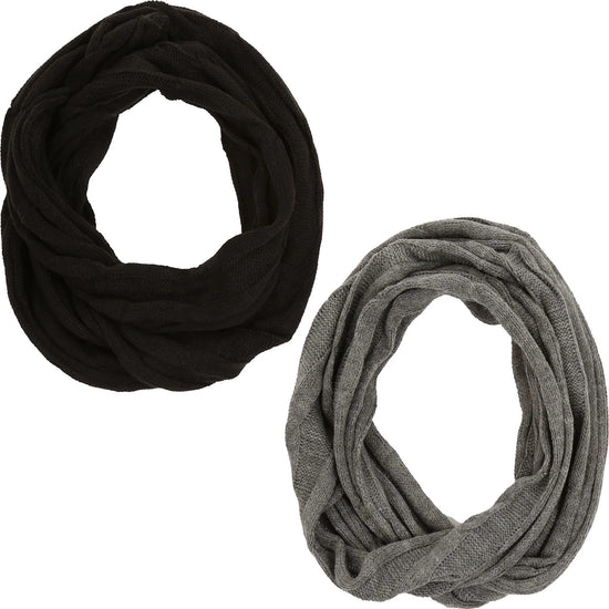 Pierre Roche Cable Knit Snood - QHA UK