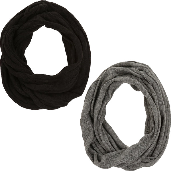 Pierre Roche Cable Knit Snood - QHA UK