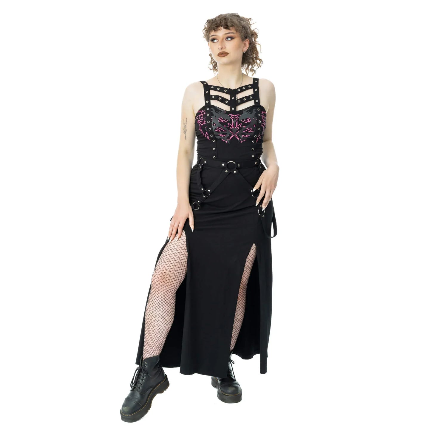 Poizen Industries Women's Maxi Skirt Amaranth UK 10-18 - QHA UK