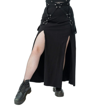 Poizen Industries Women's Maxi Skirt Amaranth UK 10-18 - QHA UK