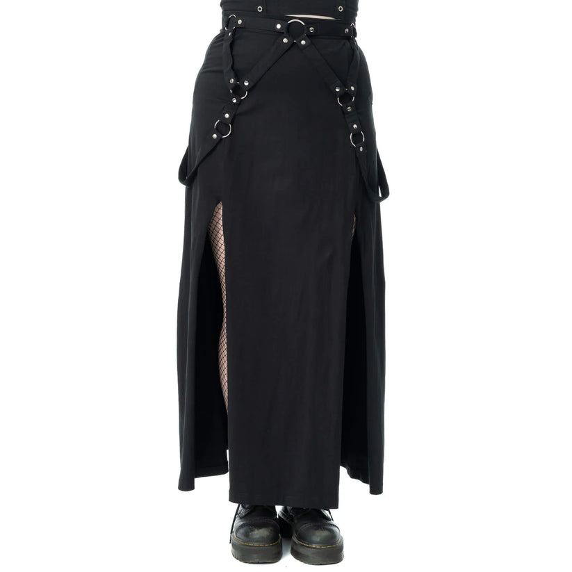 Poizen Industries Women's Maxi Skirt Amaranth UK 10-18 - QHA UK