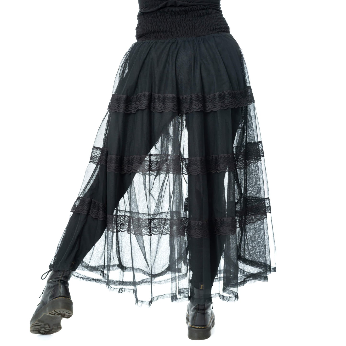 Poizen Industries Women's Skirt Eliora Black UK 10-18 - QHA UK