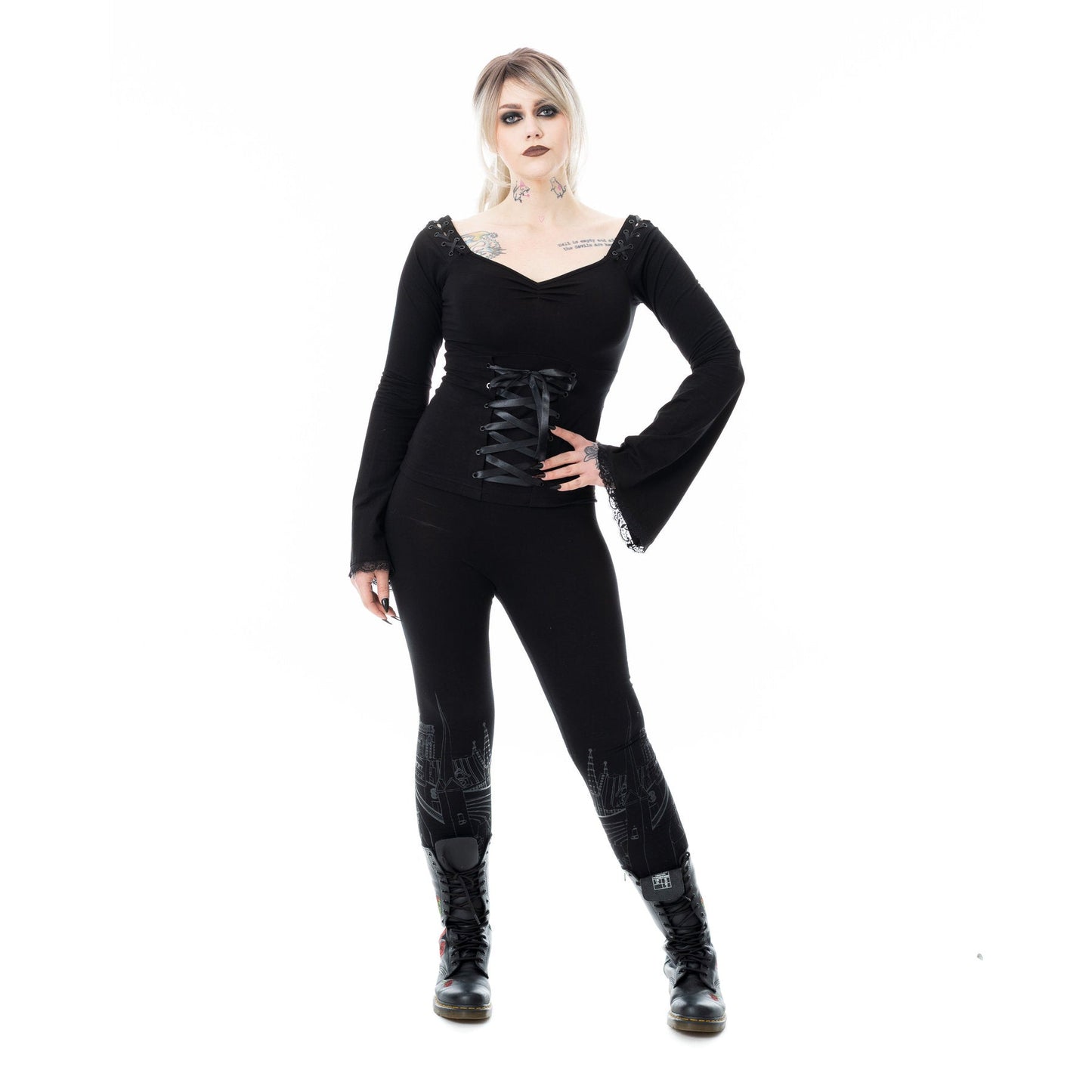 Poizen Industries Women's Blouse Maelys Top UK 10-18 - QHA UK