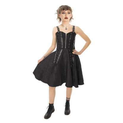 Poizen Industries Women's Dress Ravens Rose UK 10-18 - QHA UK