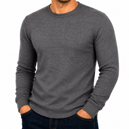 Mens Thermal Long Sleeve T-Shirt Base Layer Heat Retention | M–2XL | UK - QHA UK