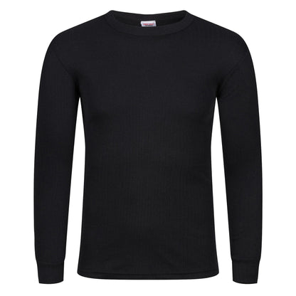 Mens Thermal Long Sleeve T-Shirt Base Layer Heat Retention | M–2XL | UK - Sleeve Detail - QHA UK