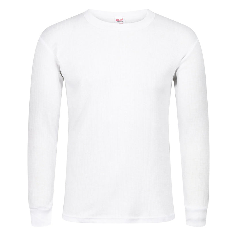 Mens Thermal Long Sleeve T-Shirt Base Layer Heat Retention | M–2XL | UK - Sleeve Detail - QHA UK