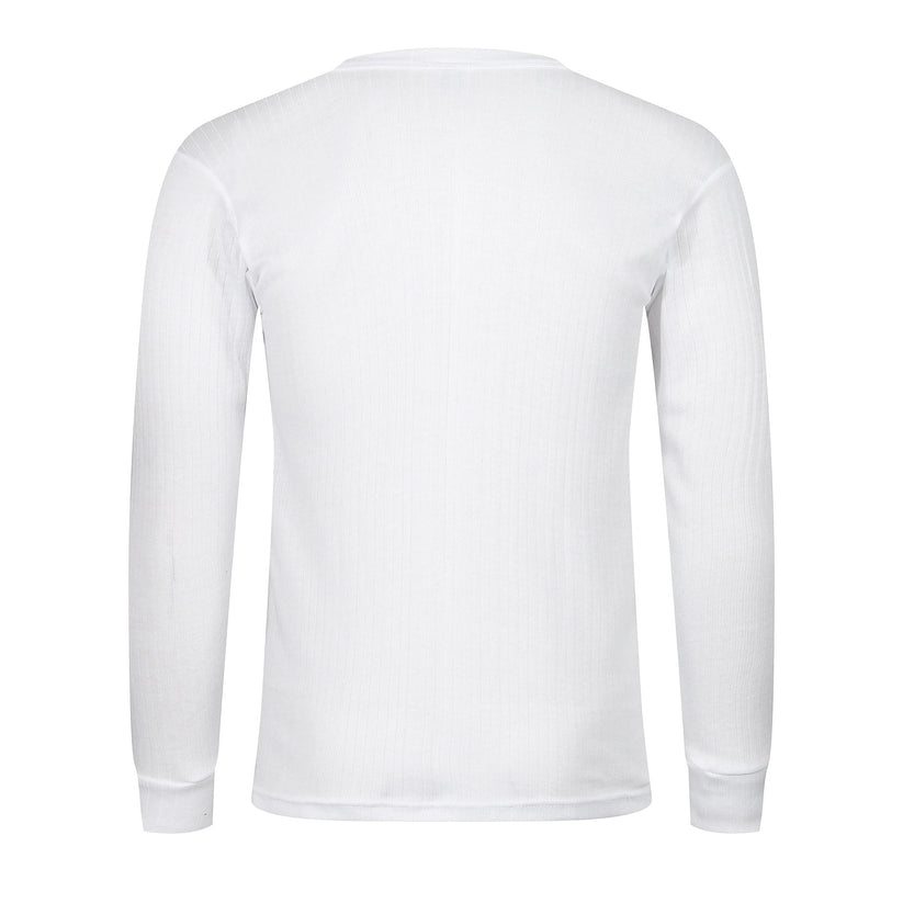 Mens Thermal Long Sleeve T-Shirt Base Layer Heat Retention | M–2XL | UK - Sleeve Detail - QHA UK