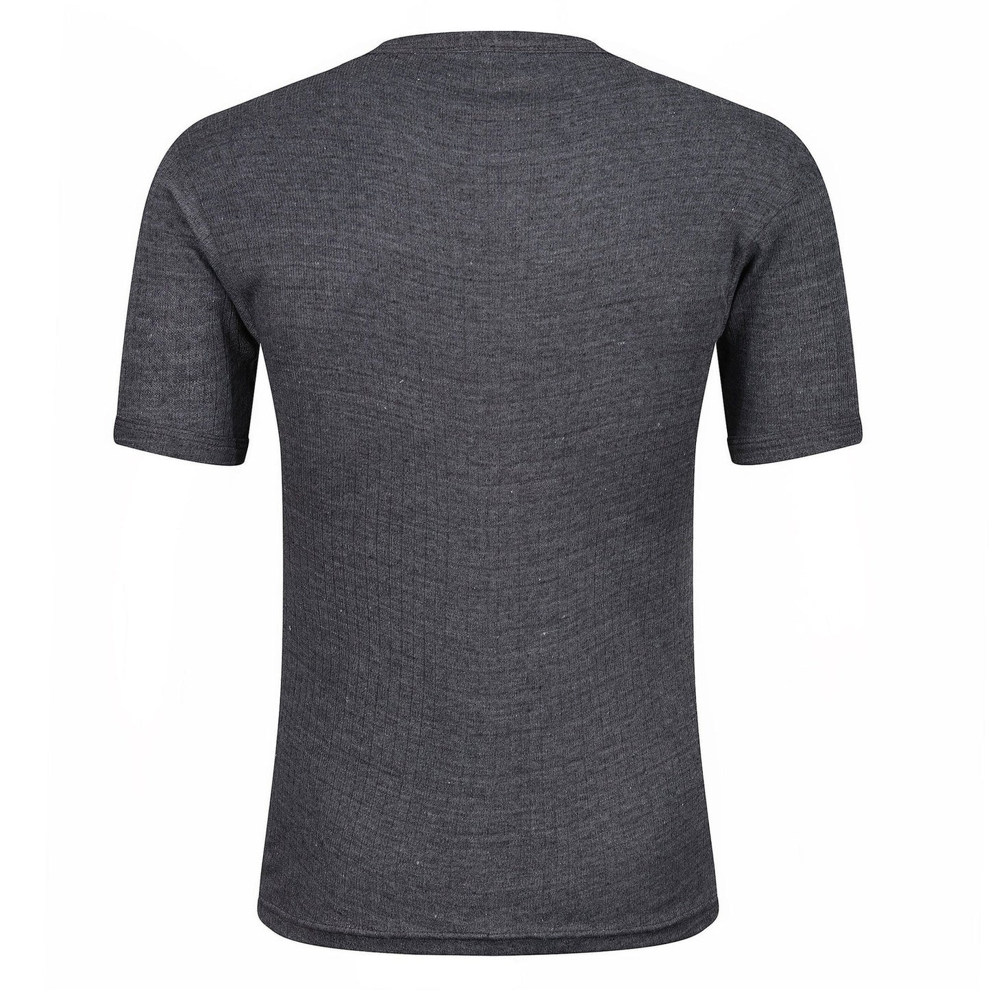 Mens Thermal Short Sleeve T Shirt Warm Base Layer Heat Retention Top | - Sleeve Detail - QHA UK