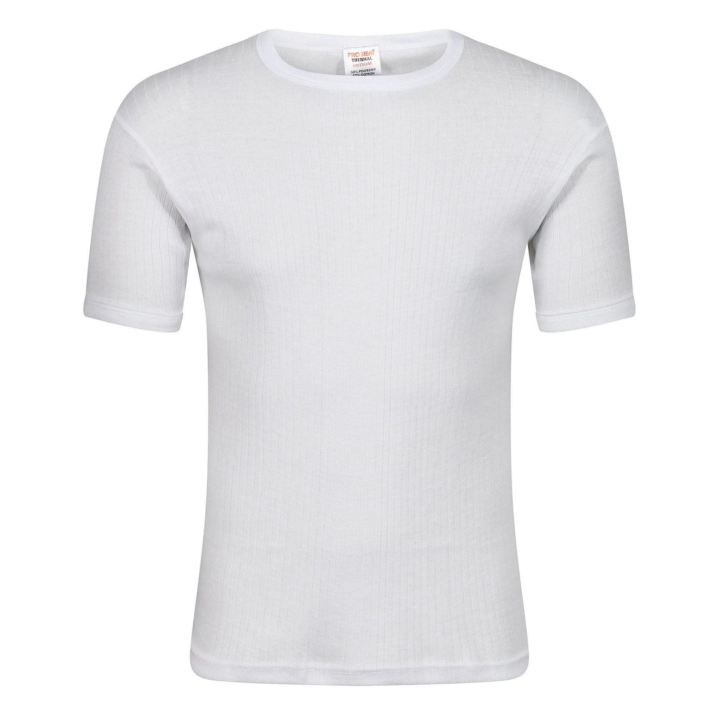 Mens Thermal Short Sleeve T Shirt Warm Base Layer Heat Retention Top | - Sleeve Detail - QHA UK