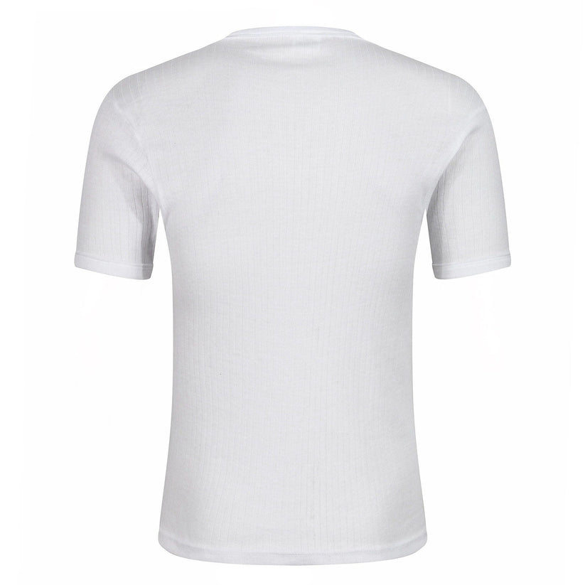Mens Thermal Short Sleeve T Shirt Warm Base Layer Heat Retention Top | - Sleeve Detail - QHA UK