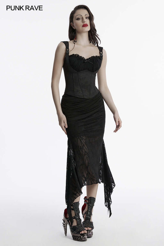 Punk Rave Skirt Arti Fishtail UK 8-22 - QHA UK