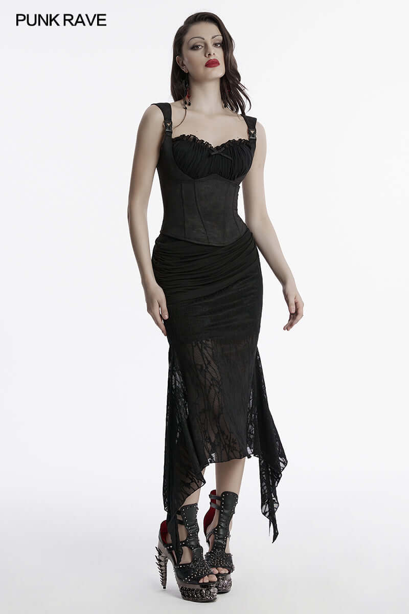 Punk Rave Skirt Arti Fishtail UK 8-22 - QHA UK