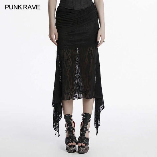 Punk Rave Skirt Arti Fishtail UK 8-22 - QHA UK