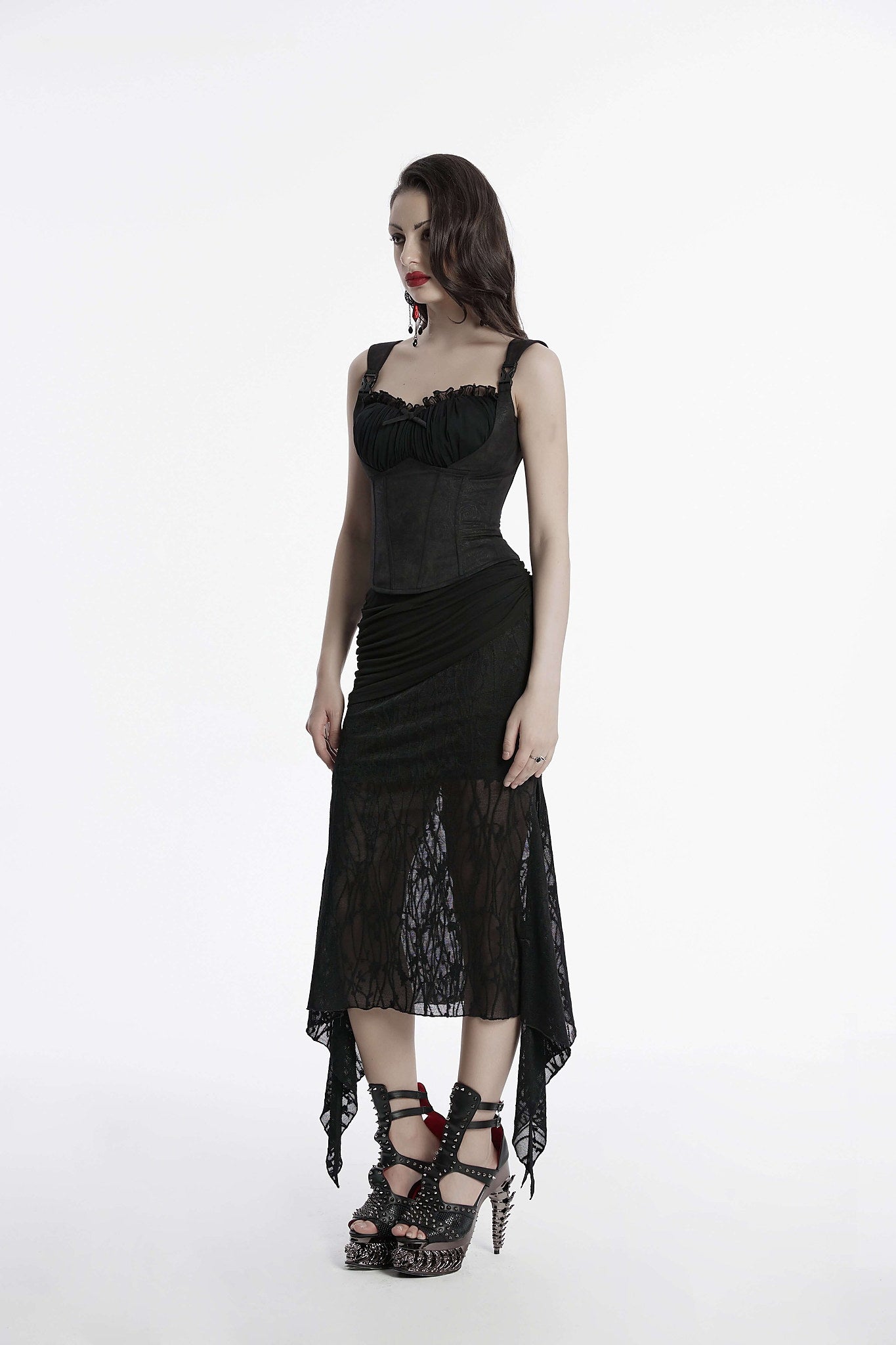 Punk Rave Skirt Arti Fishtail UK 8-22 - QHA UK