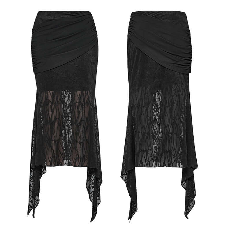 Punk Rave Skirt Arti Fishtail UK 8-22 - QHA UK